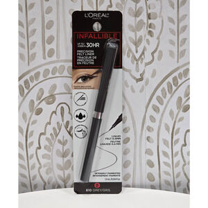 L'Oreal Paris Infallible Grip Precision Liquid Felt Eyeliner 610 Grey 1.0ml